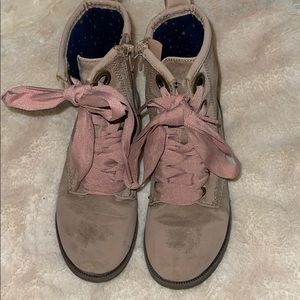 Girl Boots With Pink Laces | Poshmark